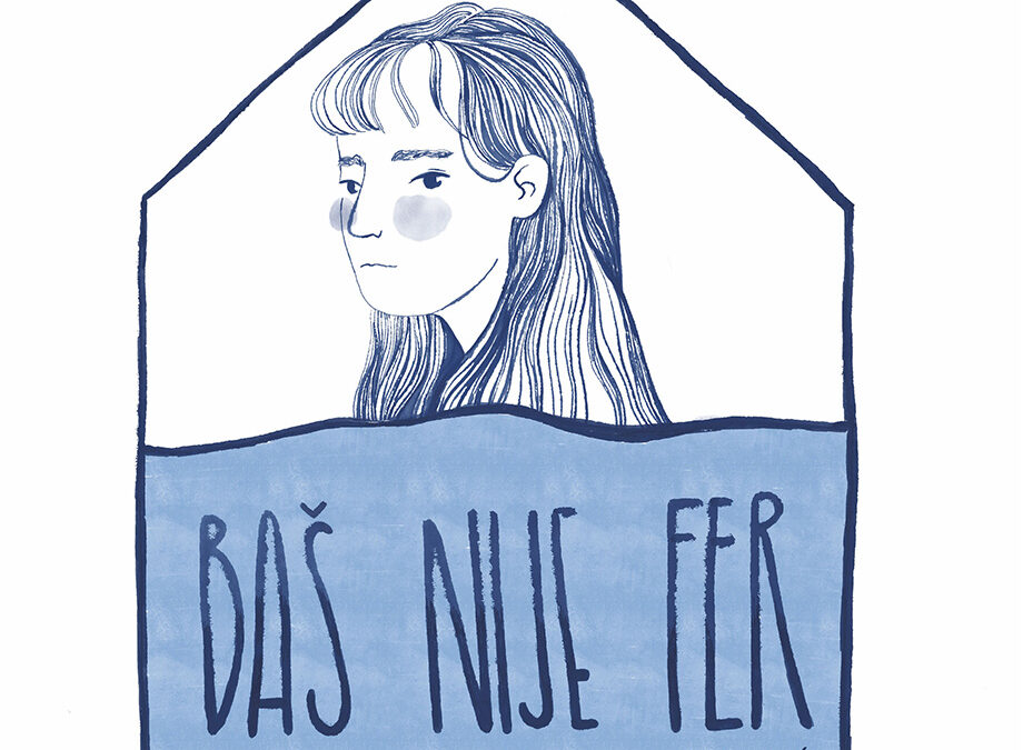 Održana promocija slikovnice „Baš nije fer“ mlade autorice Katje Študir