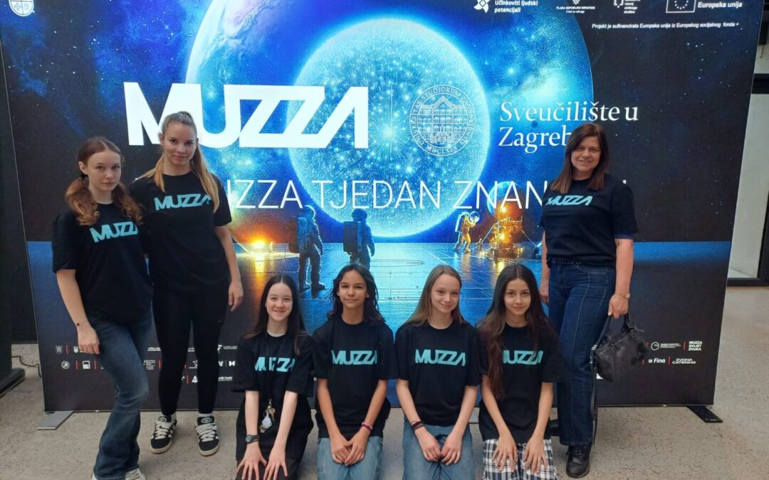 NAŠE UČENICE NA MUZZA tjedan znanosti
